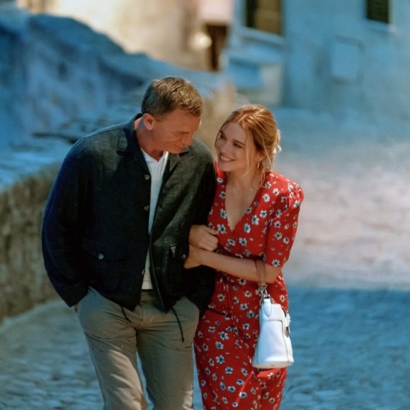 Rouje Gabin Red Floral Midi Wrap Dress - Picture 5 of 5